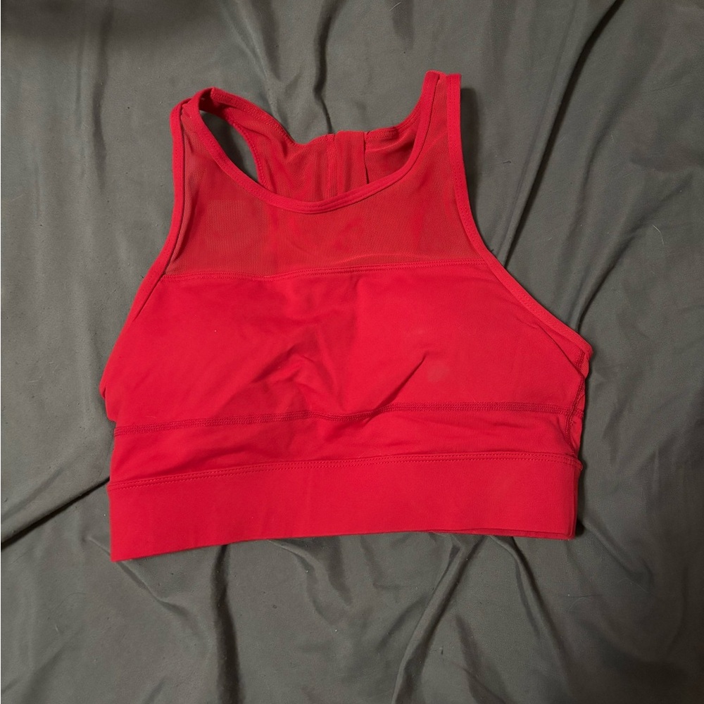 ZYIA Vibrant Red Sports Bra